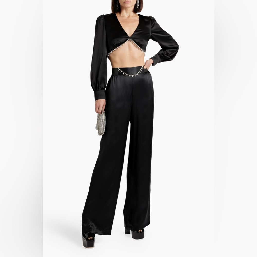 Cami NYC Abel top & matching silk pants